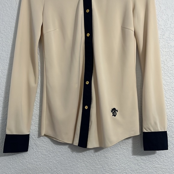 Tory Burch Button Front Blouse Top - Picture 3 of 16